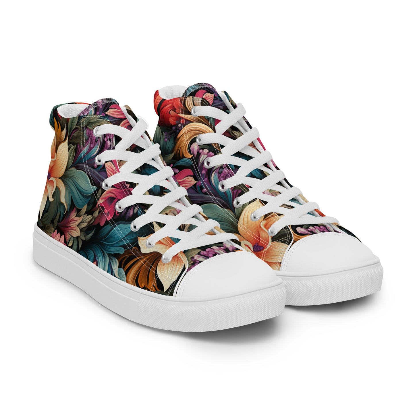 Women’s high top canvas shoes