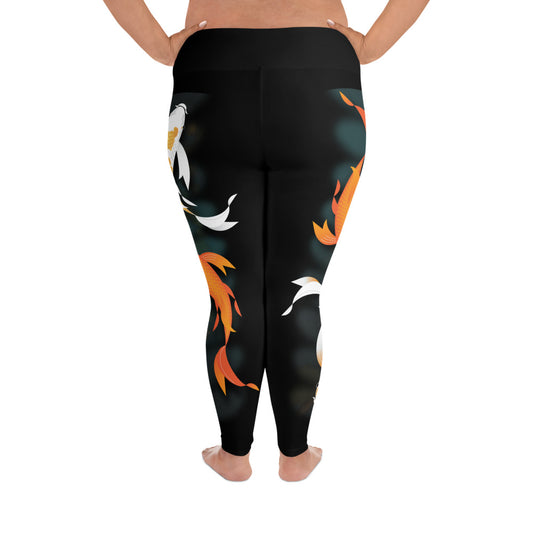 All-Over Print Plus Size Leggings