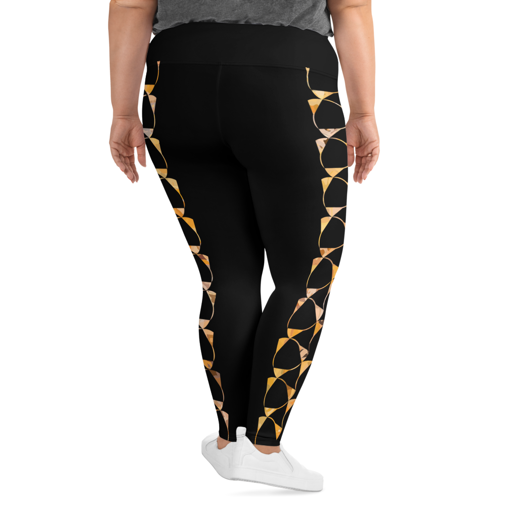 All-Over Print Plus Size Leggings