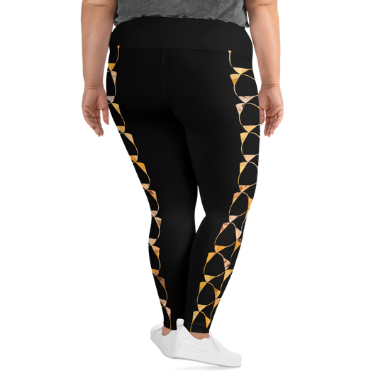 All-Over Print Plus Size Leggings