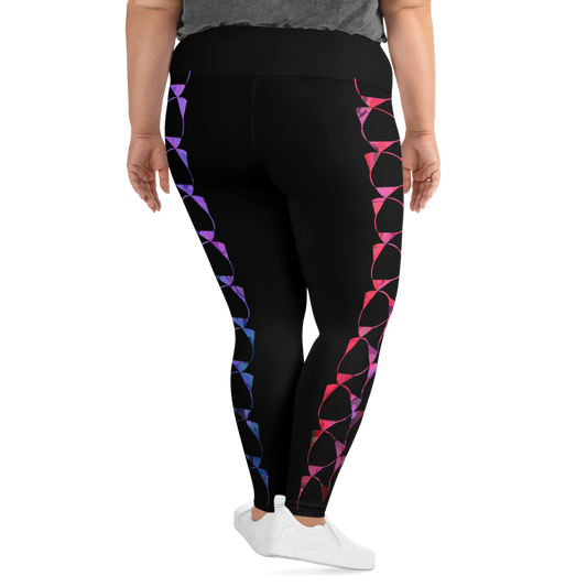 All-Over Print Plus Size Leggings