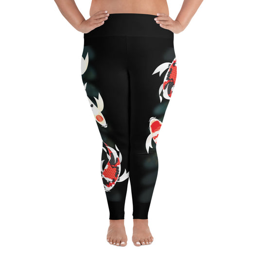 All-Over Print Plus Size Leggings