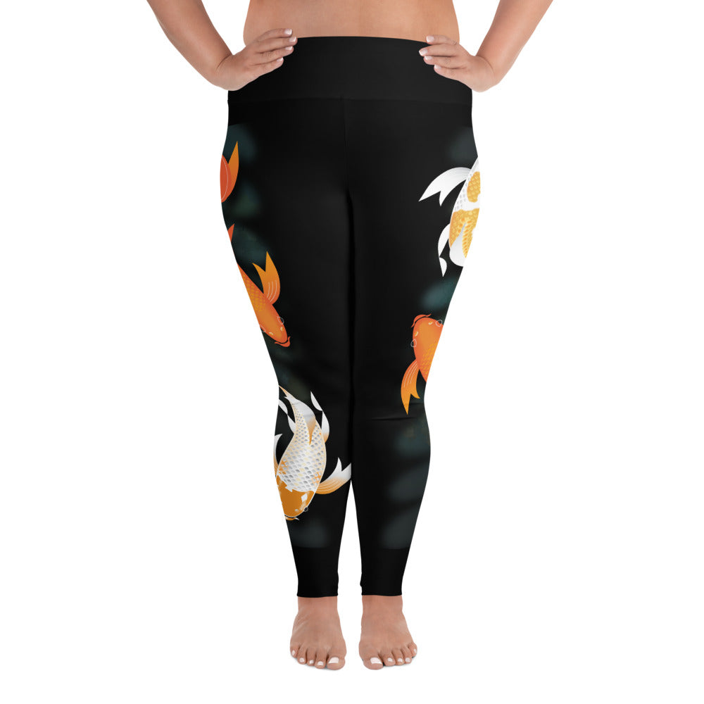 All-Over Print Plus Size Leggings