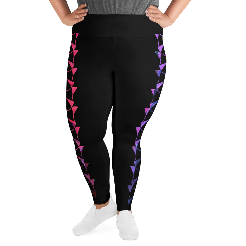 All-Over Print Plus Size Leggings