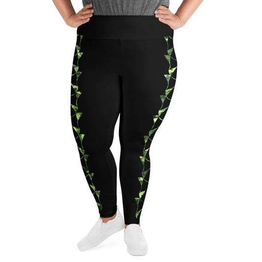 All-Over Print Plus Size Leggings