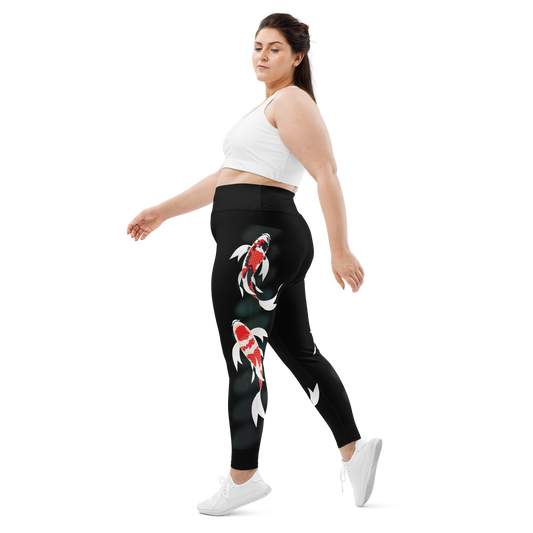 All-Over Print Plus Size Leggings