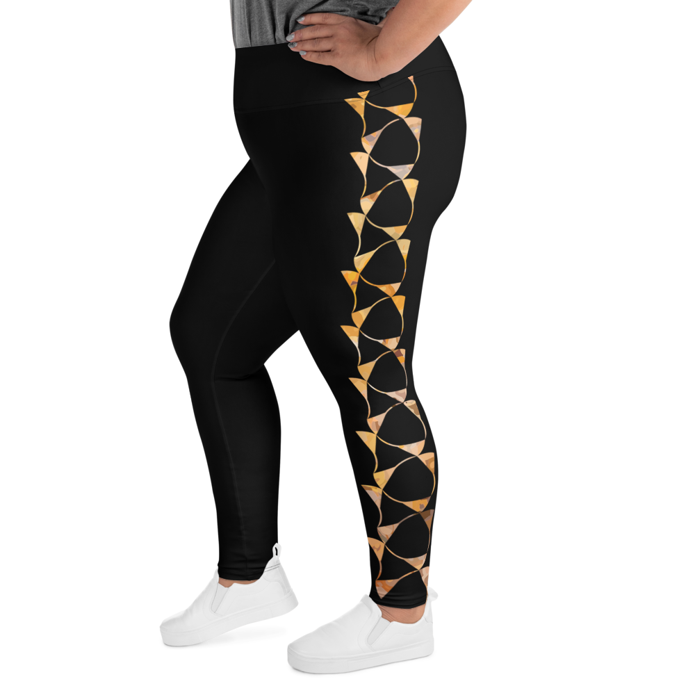 All-Over Print Plus Size Leggings