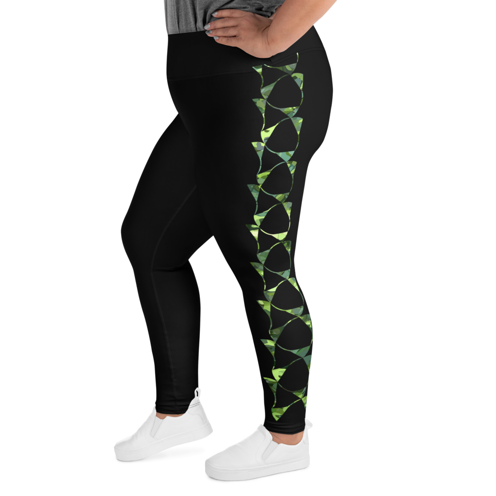 All-Over Print Plus Size Leggings