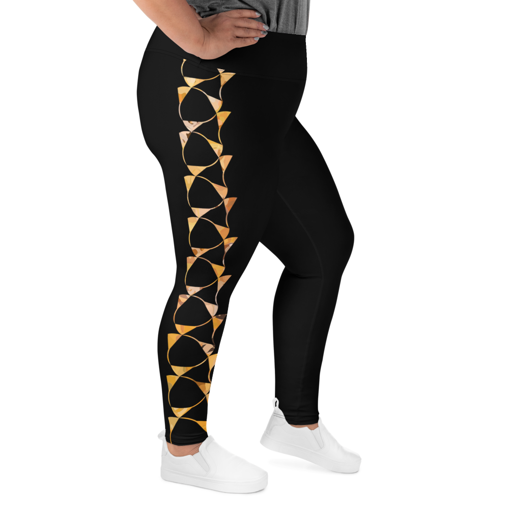 All-Over Print Plus Size Leggings