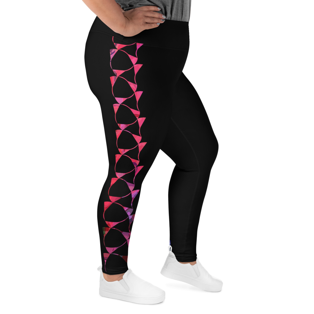 All-Over Print Plus Size Leggings